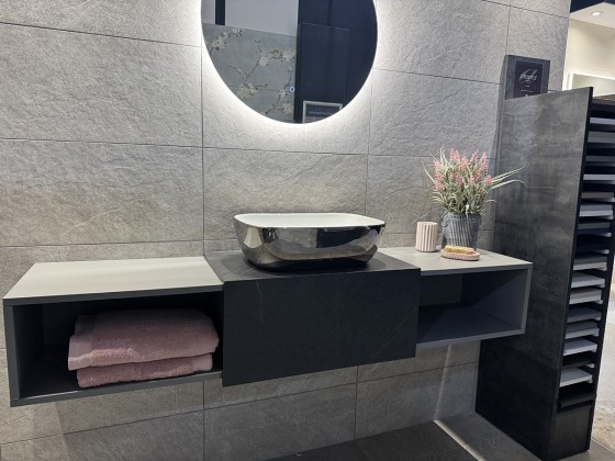 S7009398 & S7009396 Wells Wall Hung Unit And Coral Basin